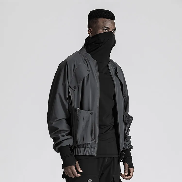 NORVINCY British Urban Techwear Crew Neck Jacket Unisex-13