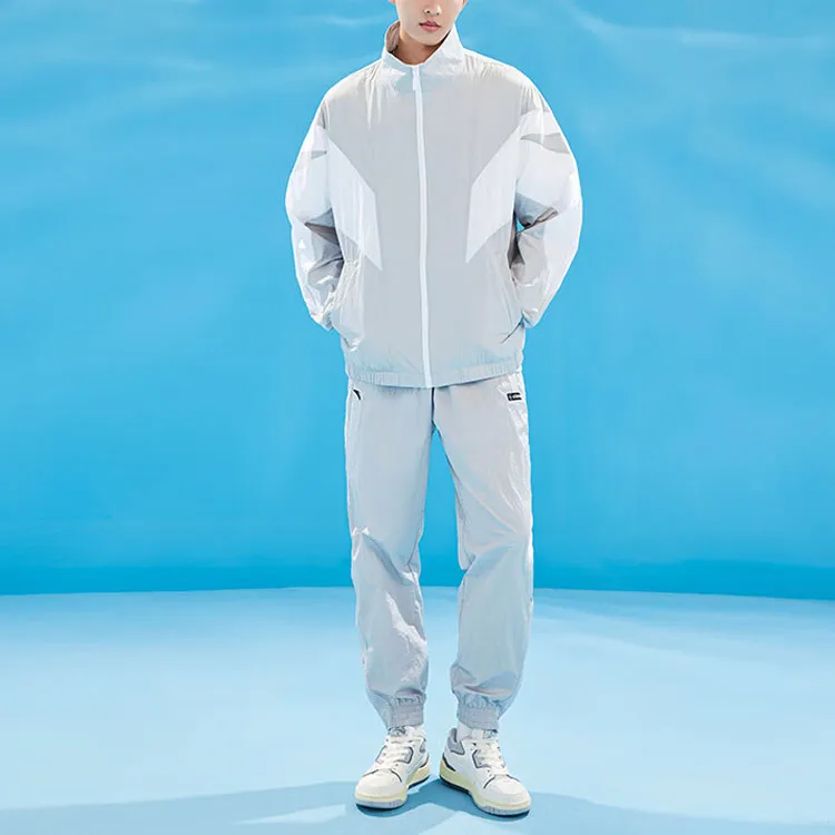 Anta Life Collection Jacket Unisex Microchip Gray-4