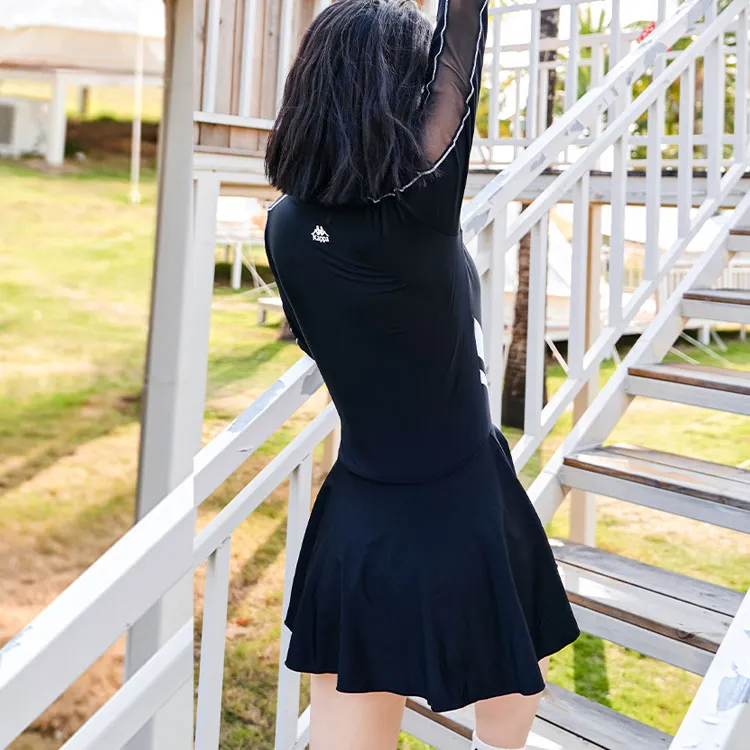 Kappa Swim Dresses & Skirts Women's Black/White-3