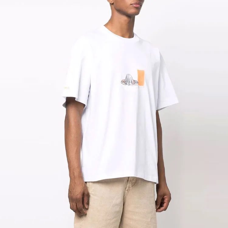 Jacquemus Le T shirt Succo Orange Juice T shirt-3