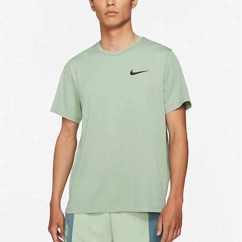 Nike T Shirts Men Grass Green-3