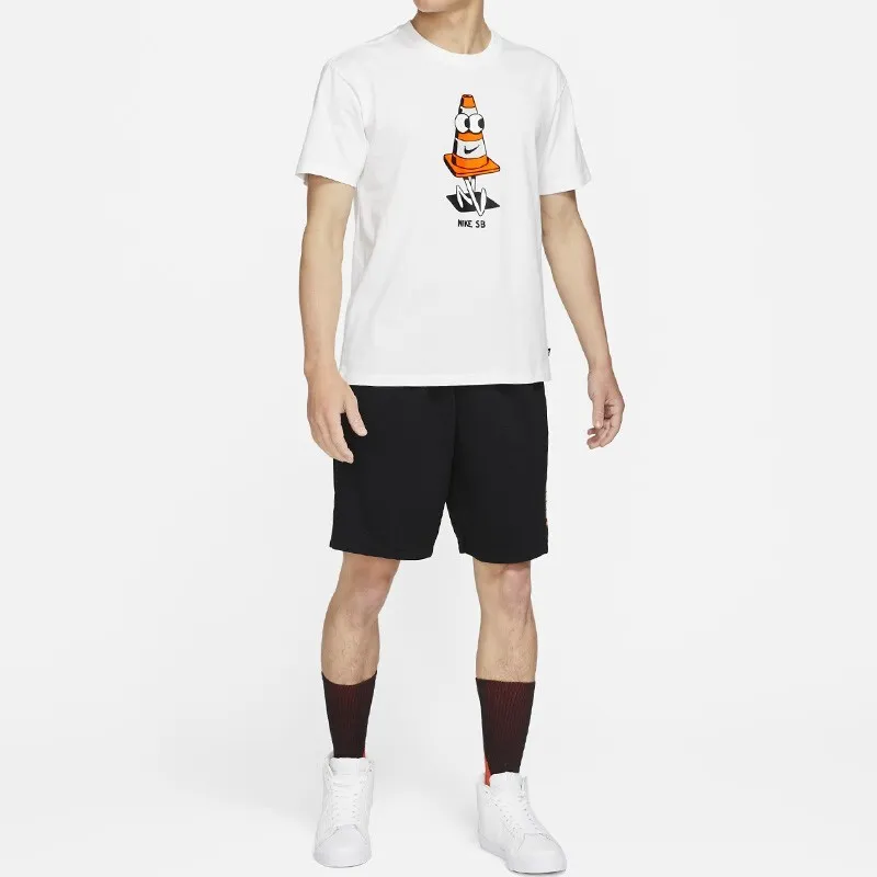 Nike T Shirts Men White-1