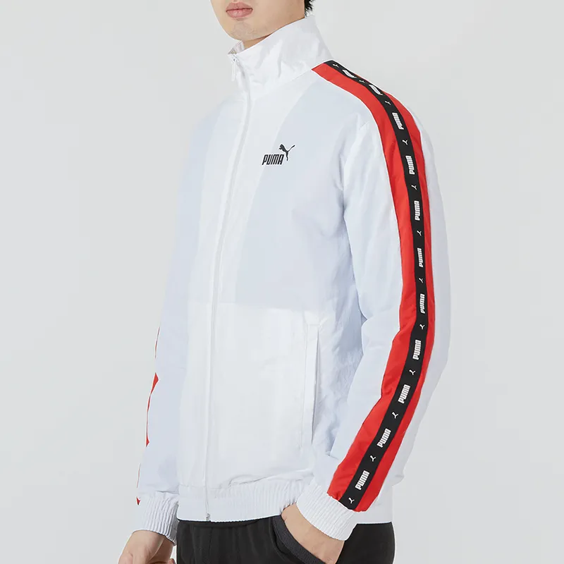 PUMA Jackets Men White-4