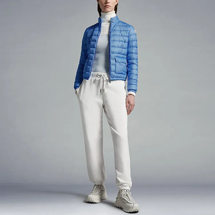 Moncler Lans Series Down Jacket Women's Blue-1