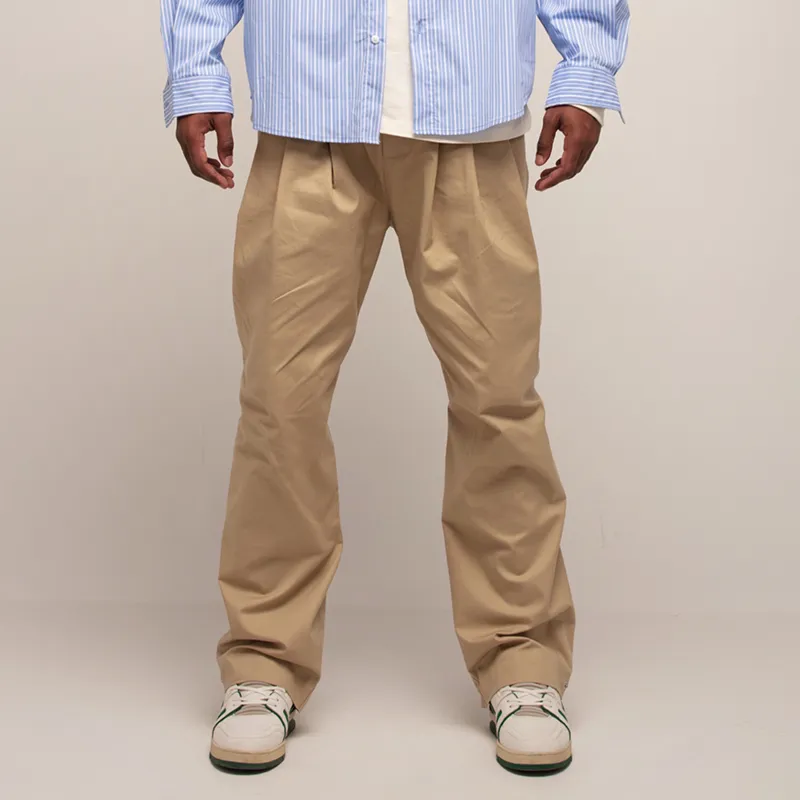 M26D SS21 Straight Casual Pants Men's Khaki-3