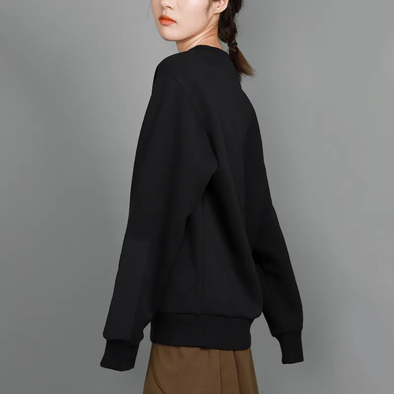 New Balance Sweatshirts Unisex Black-3