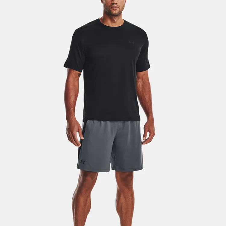 Under Armour Sports Shorts Men Peach Gray-3
