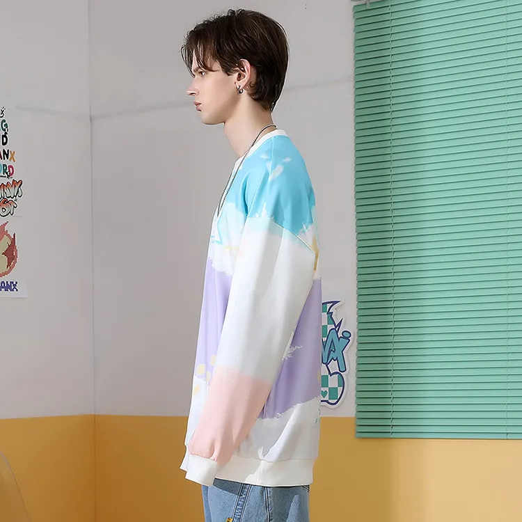 GENANX Sweatshirt Unisex Dazzling Print-7