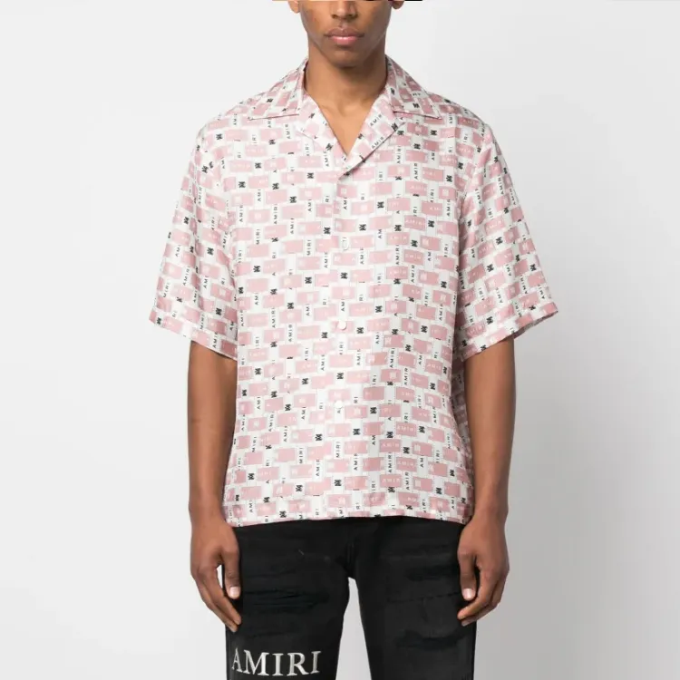 AMIRI Shirts Men Light Pink-1