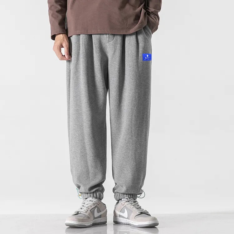 OLRIK Fall Winter Knitted Sweatpants Unisex-15