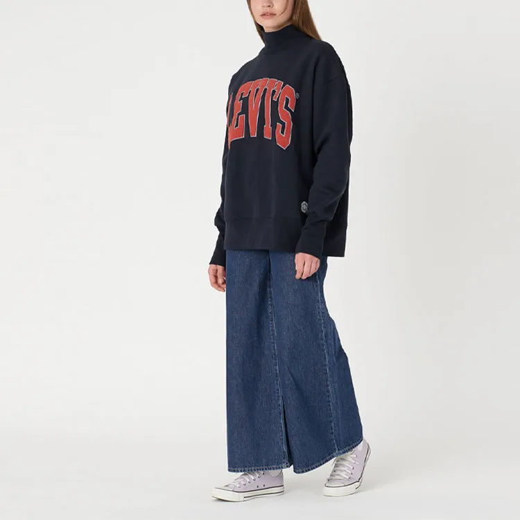 Levi’s Sweatshirt Women's Navy Blue-2
