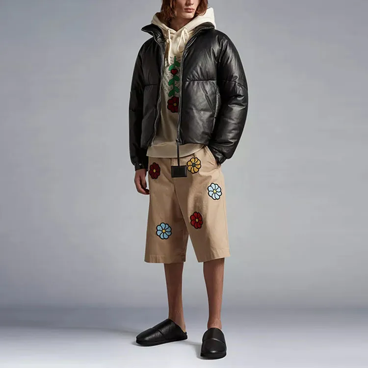 Jw Anderson X Moncler X JW Anderson Casual Shorts Unisex Khaki-2