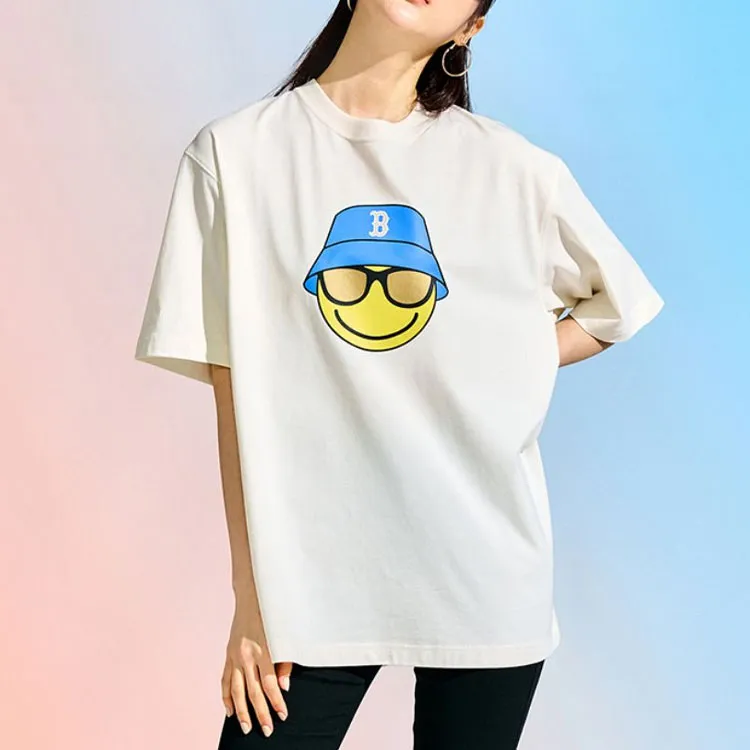 MLB Set-in Sleeve T-Shirt Women's White-2