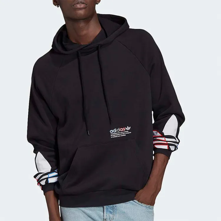 Adidas Tricolor Trifoil Pullover Hoodie-3