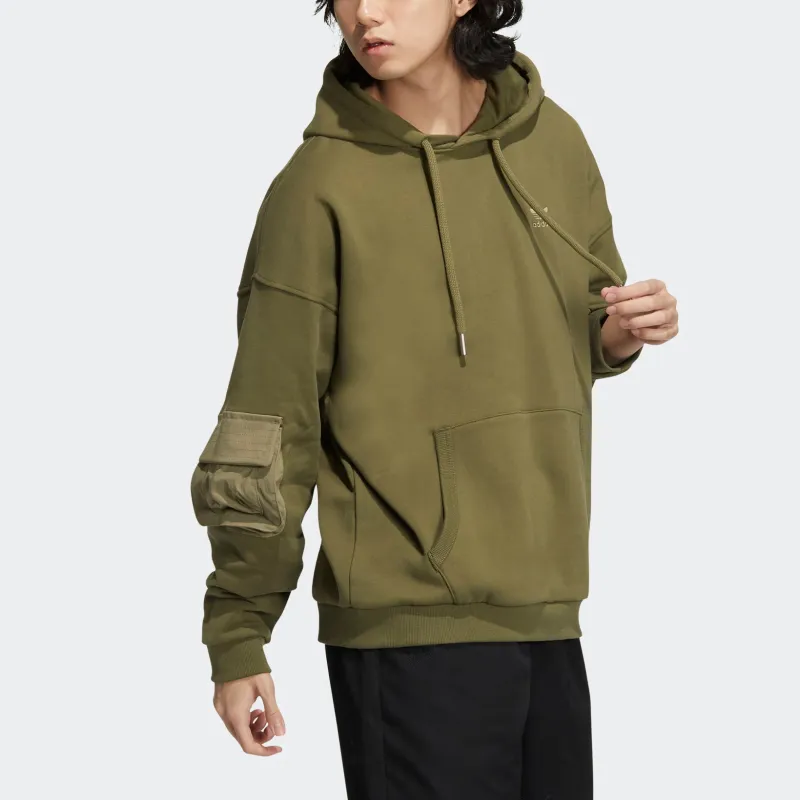 Adidas Originals WORKWEAR HOODIE Sweatshirt Men's Green-3
