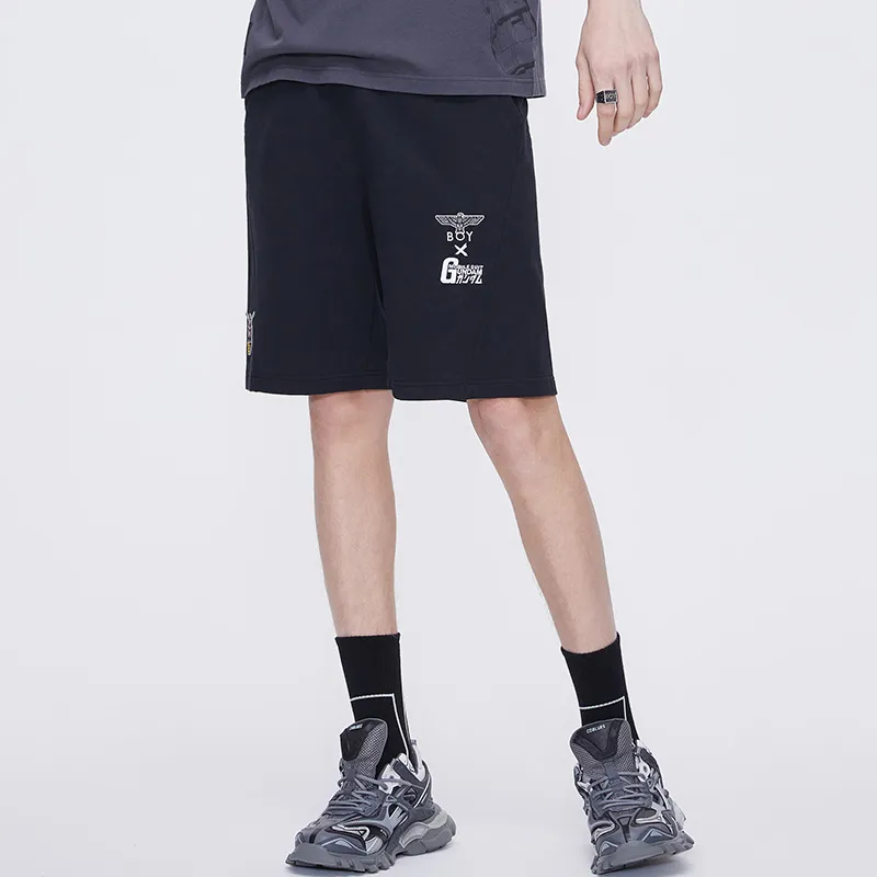 Boy London x GAODA SS21 Loose Fit Shorts Unisex Black-5