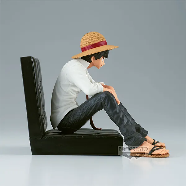 BANPRESTO One Piece Creator X Creator Monkey D. Luffy Version A Re Run Figure Black-3