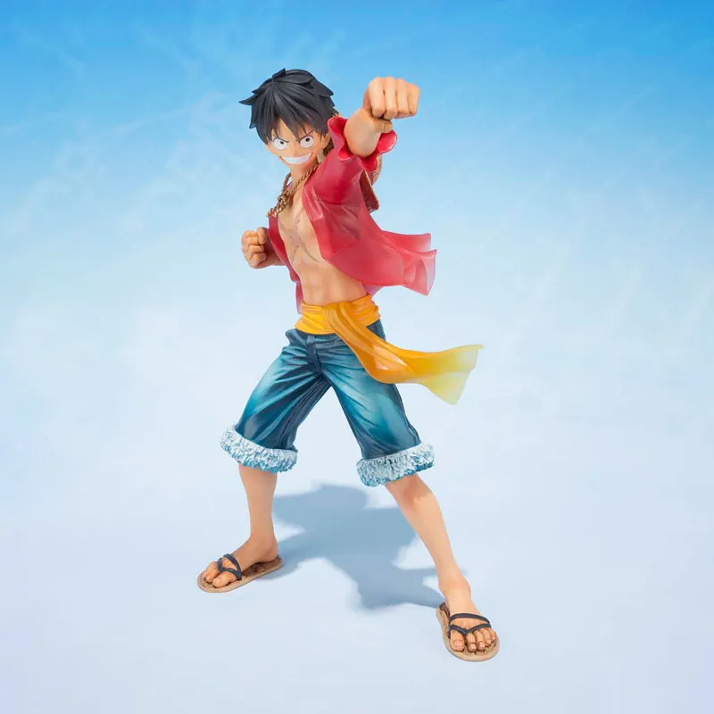 BANDAI Monkey D. Luffy Figuarts ZERO One Piece Monkey D. Luffy 5th Anniversary One Piece Scale Figures-1