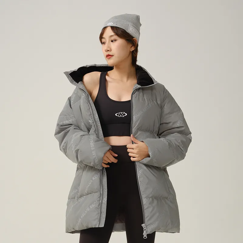 KELME Down Jackets Unisex Silver-2