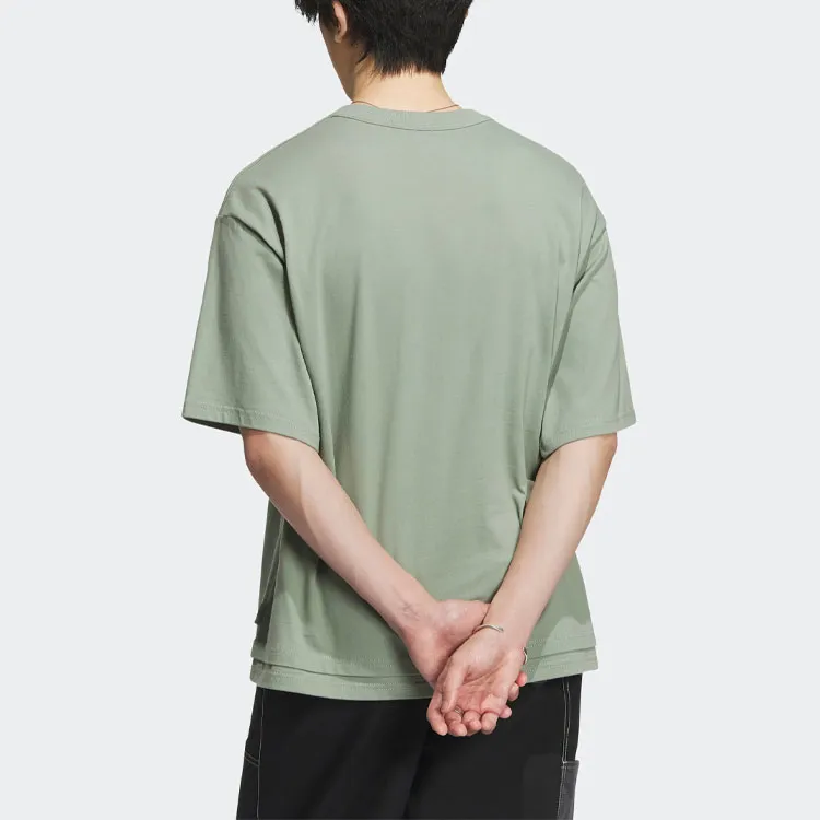 Adidas Originals T Shirt Men's Dusty Green-3