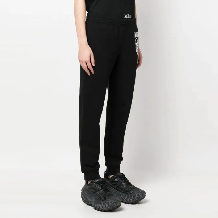 MOSCHINO Teddy Bear Organic Cotton Track Trousers-3