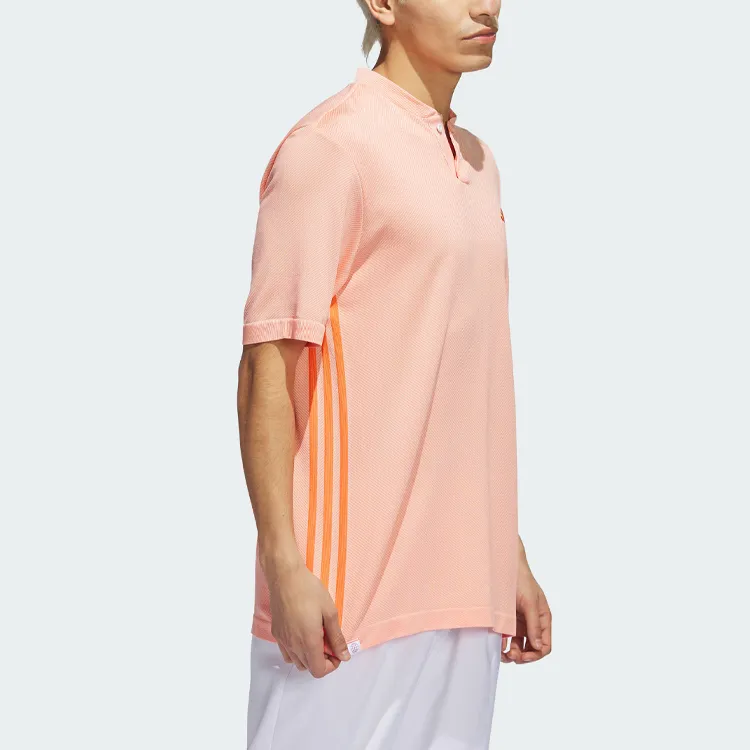 Adidas Polo Shirts Men Half Impact Orange-3