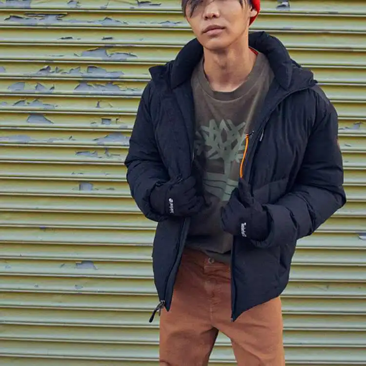Timberland Down Jacket Men's Black-3