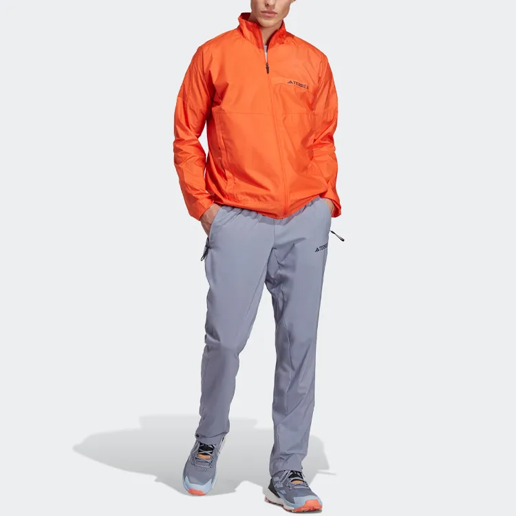 Adidas Jackets Men Half Impact Orange-4