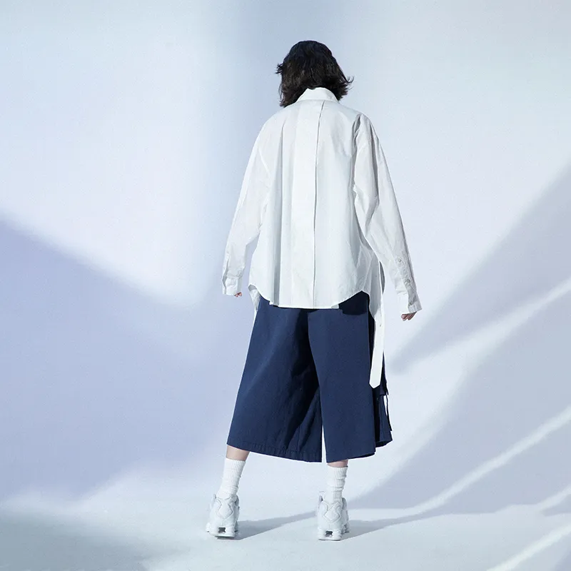 UNVESNO SS21 Wide Leg Casual Pants Unisex-3