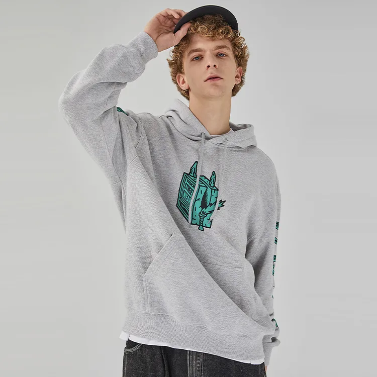 Vision Street Wear x DUYANAIZI Sweatshirt Unisex Gray-2