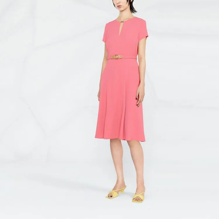 Polo Ralph Lauren Short-Sleeved Dresses Women's Coral-1