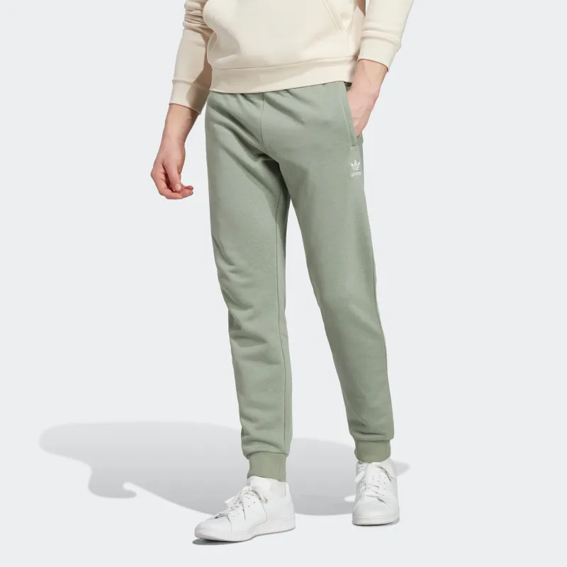 Adidas Originals Essentials Knitted Sweatpants Men Dusty Green-1