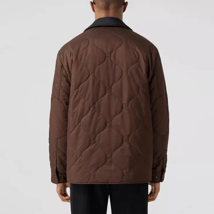 Burberry Reversible Checked Quilted Overshirt-4