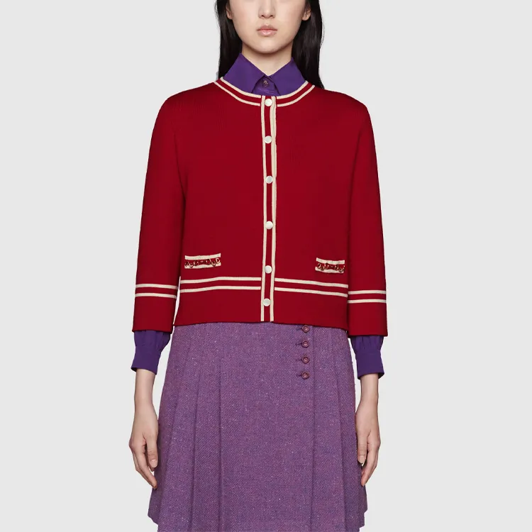 GUCCI Epilogue Series Knitwear Women's Red-1