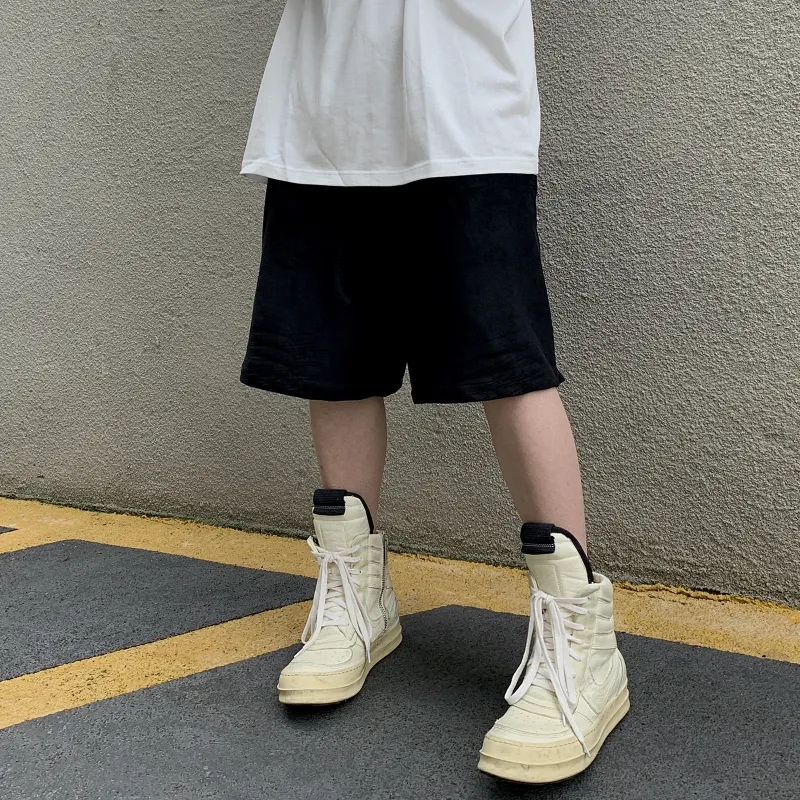 A11SLAVE Loose Fit Shorts Unisex Black-2