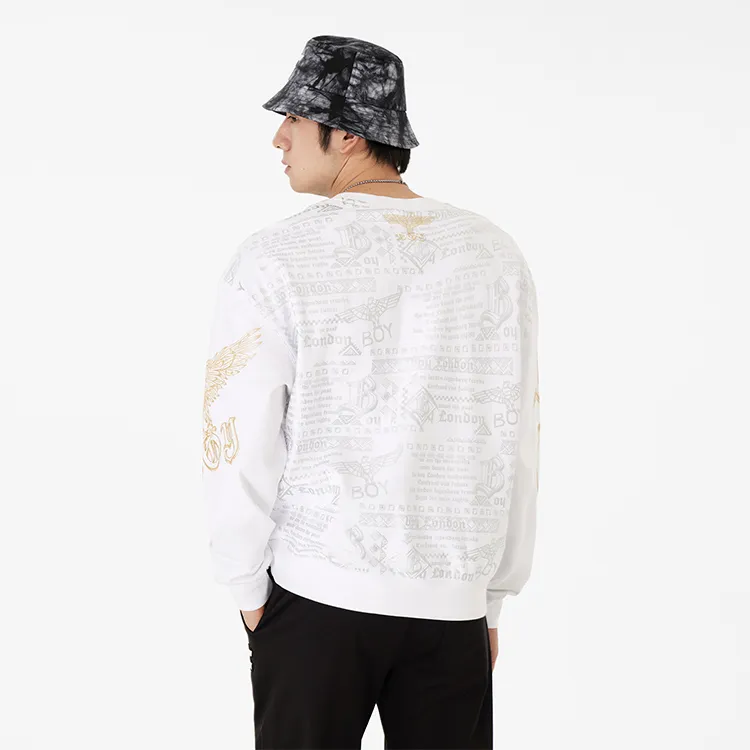 Boy London Sweatshirts Unisex White-7