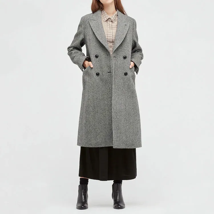 UNIQLO Coats Women's Black-3