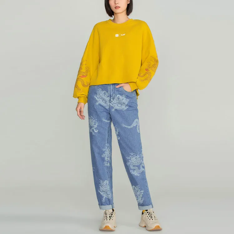 Lee Sweatshirts Women's Yellow-3