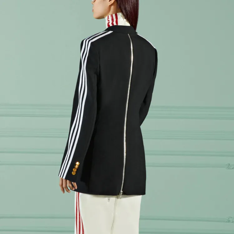 Adidas Originals X GUCCI Business Suits Women's Black-3