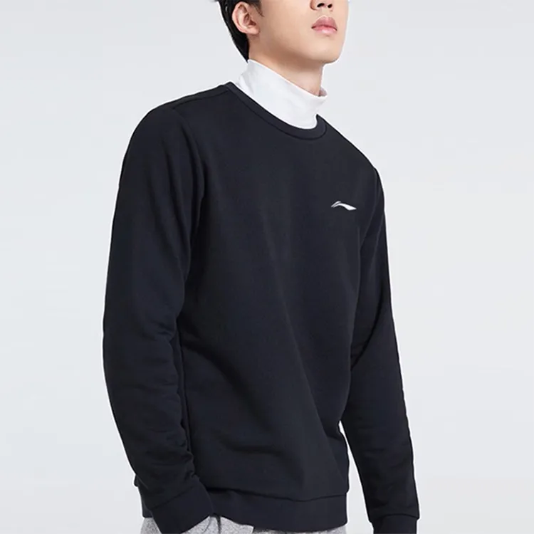 LINING Sweatshirts Men Black-5