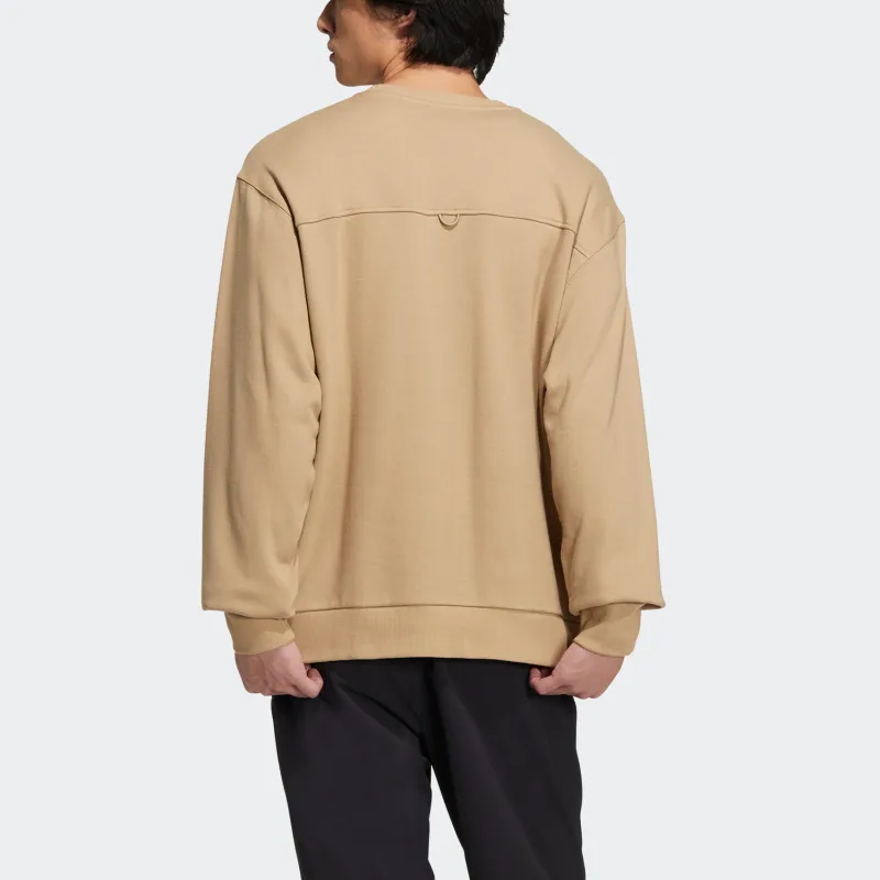 Adidas Originals Ww Crew Sweatshirts Men Khaki-3
