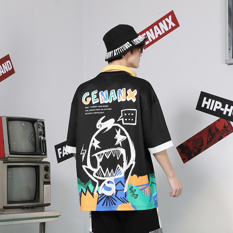 GENANX T-Shirts Unisex White M - POIZON