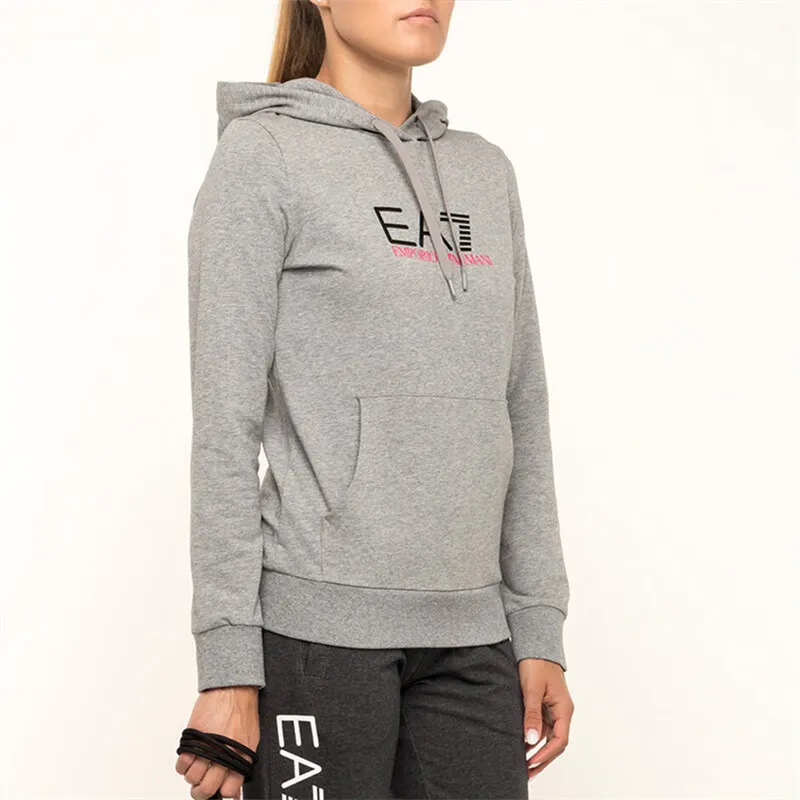 EMPORIO ARMANI FW22 Sweatshirt Women's Gray-3