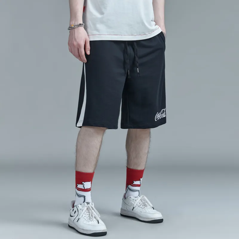 Coca Cola X Guuka Casual Shorts Unisex Black-5