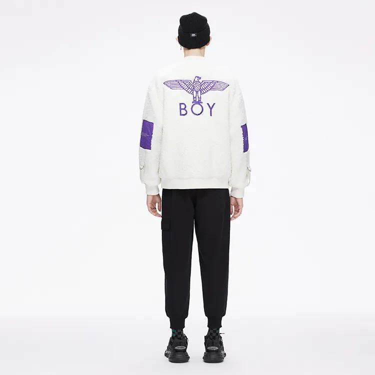 Boy London Loose Fit Jacket Unisex White-4