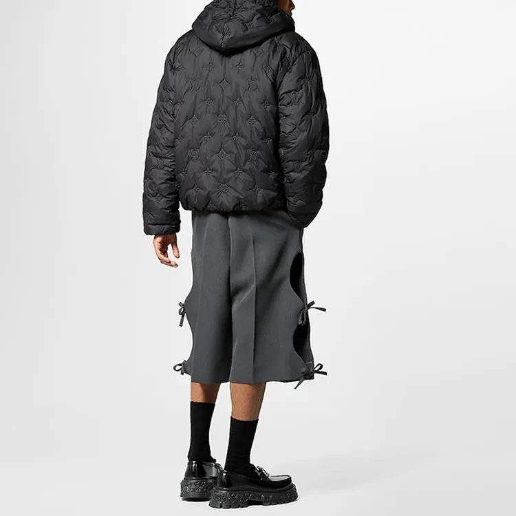 LOUIS VUITTON SS23 Puffer Jacket Men's Black-2