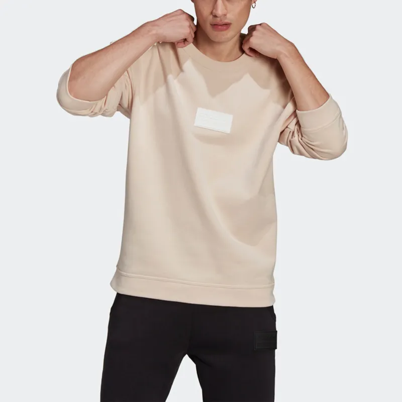 Adidas Originals Cotton Terry Sweatshirts Men Ecru-1