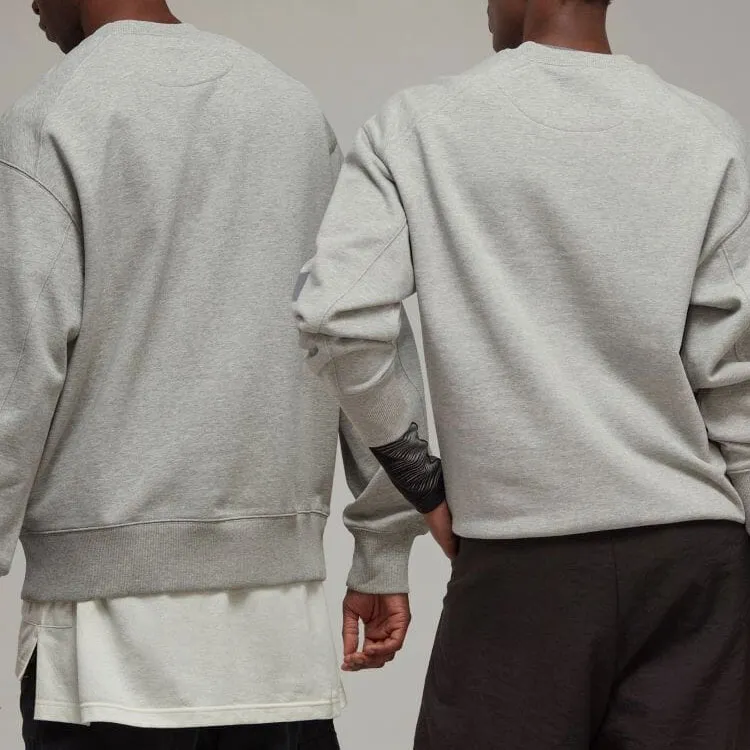 Y-3 Logo-print Crew-neck Sweatshirt-6