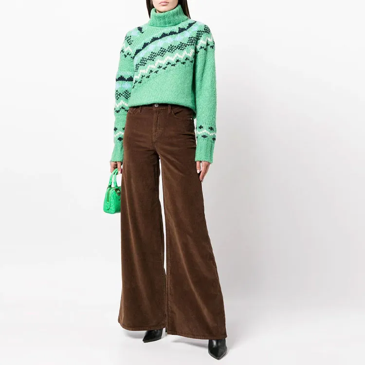 FRAME Casual Pants Women's Brown-1