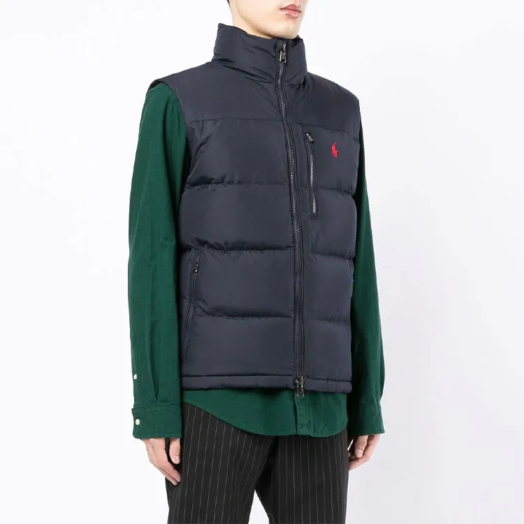 Polo Ralph Lauren Logo Embroidered Quilted Padded Vest-3